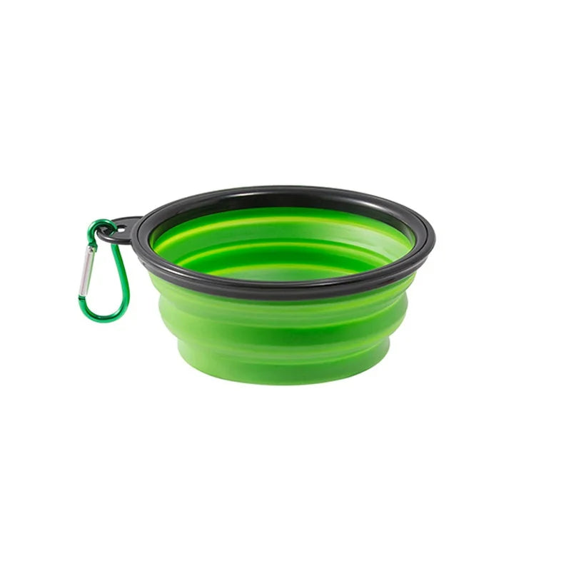 Portable Pet Food Collapsible Bowl