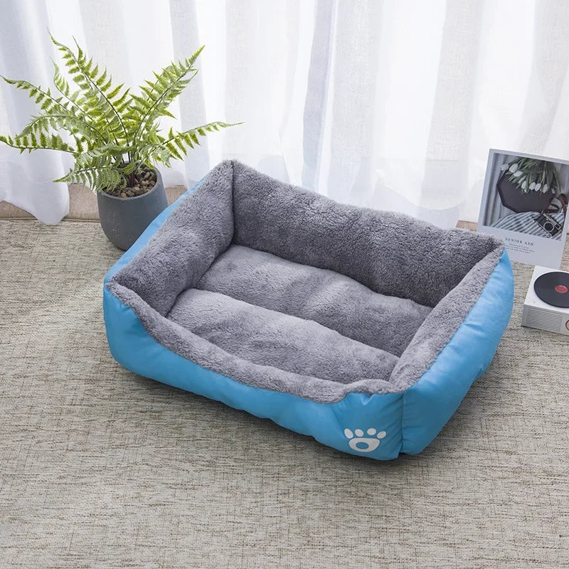 Square Winter Soft Warm Dog Bed