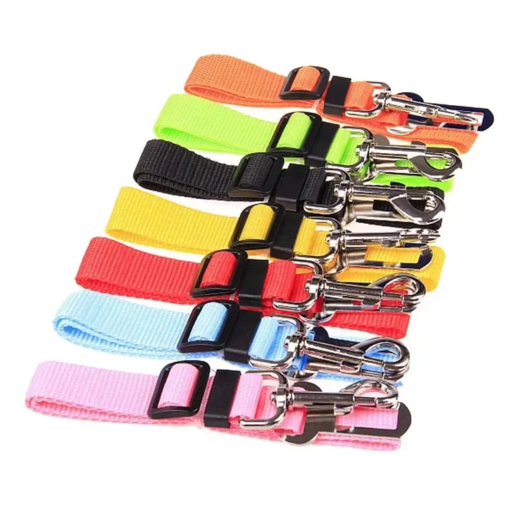 Dog Car Seat Belt Dog Accessories Adjustable Harness